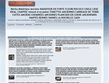 Tablet Screenshot of bechu-materiaux-anciens.com